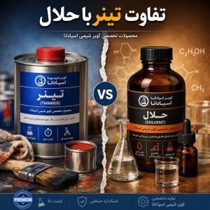 تفاوت تینر و حلال